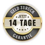 14 Tage Geld zurück Garantie